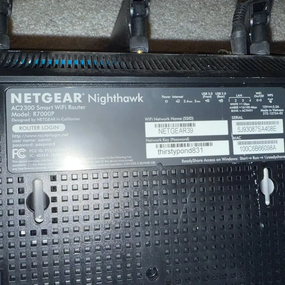 NetGear Night Hawk Gaming Router